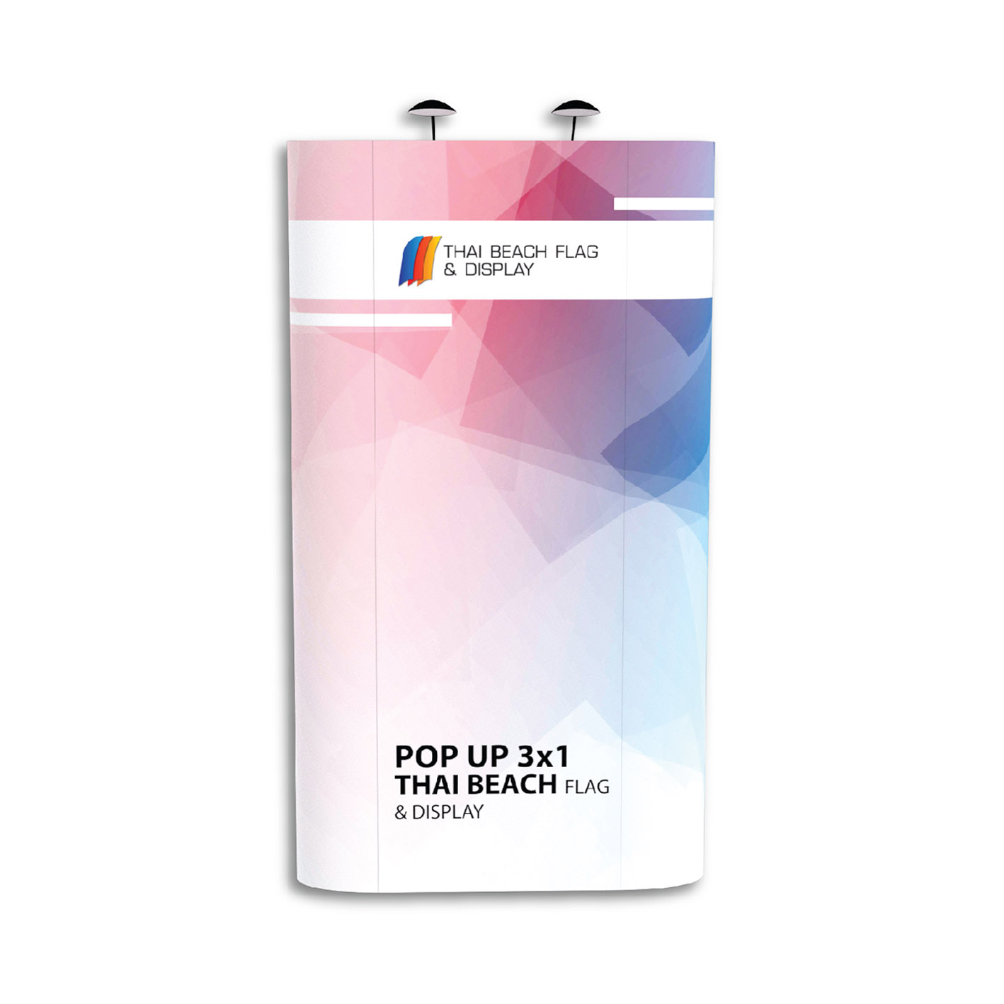 Pop up backdrop 3x1, straight face, 2.27 m high, photo 2