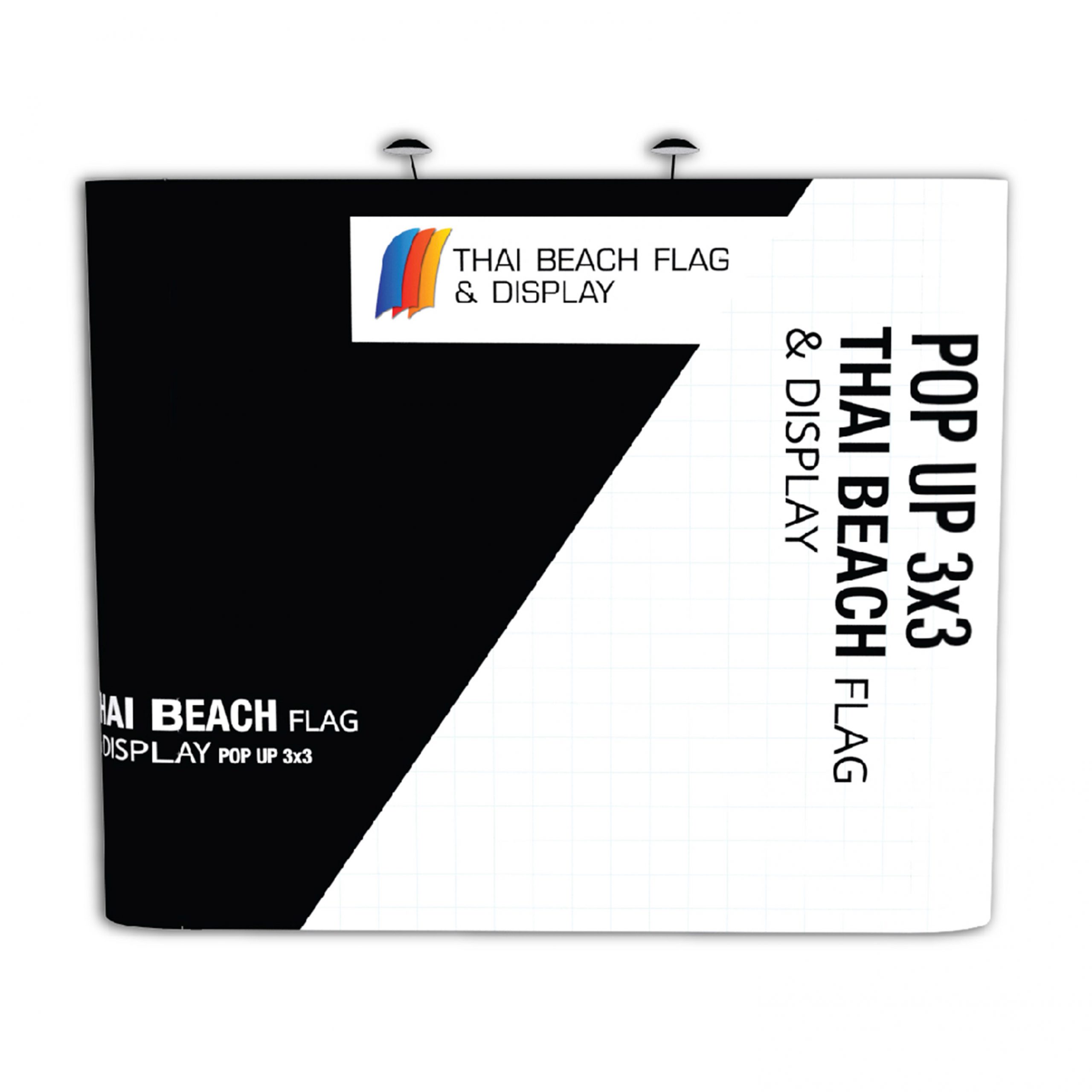 Pop up backdrop 3x3, straight face, 2.27 m high, photo 2