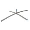 Thin cross base for beach flags, photo 2