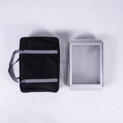 Foldable brochure stand