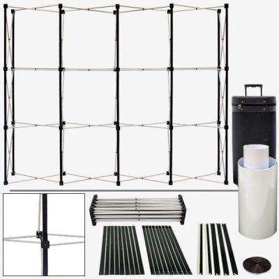 Pop up backdrop 3x4, straight face, 2.27 m high, photo 2
