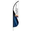 Premium beach flag style B, aluminium pole, photo 11